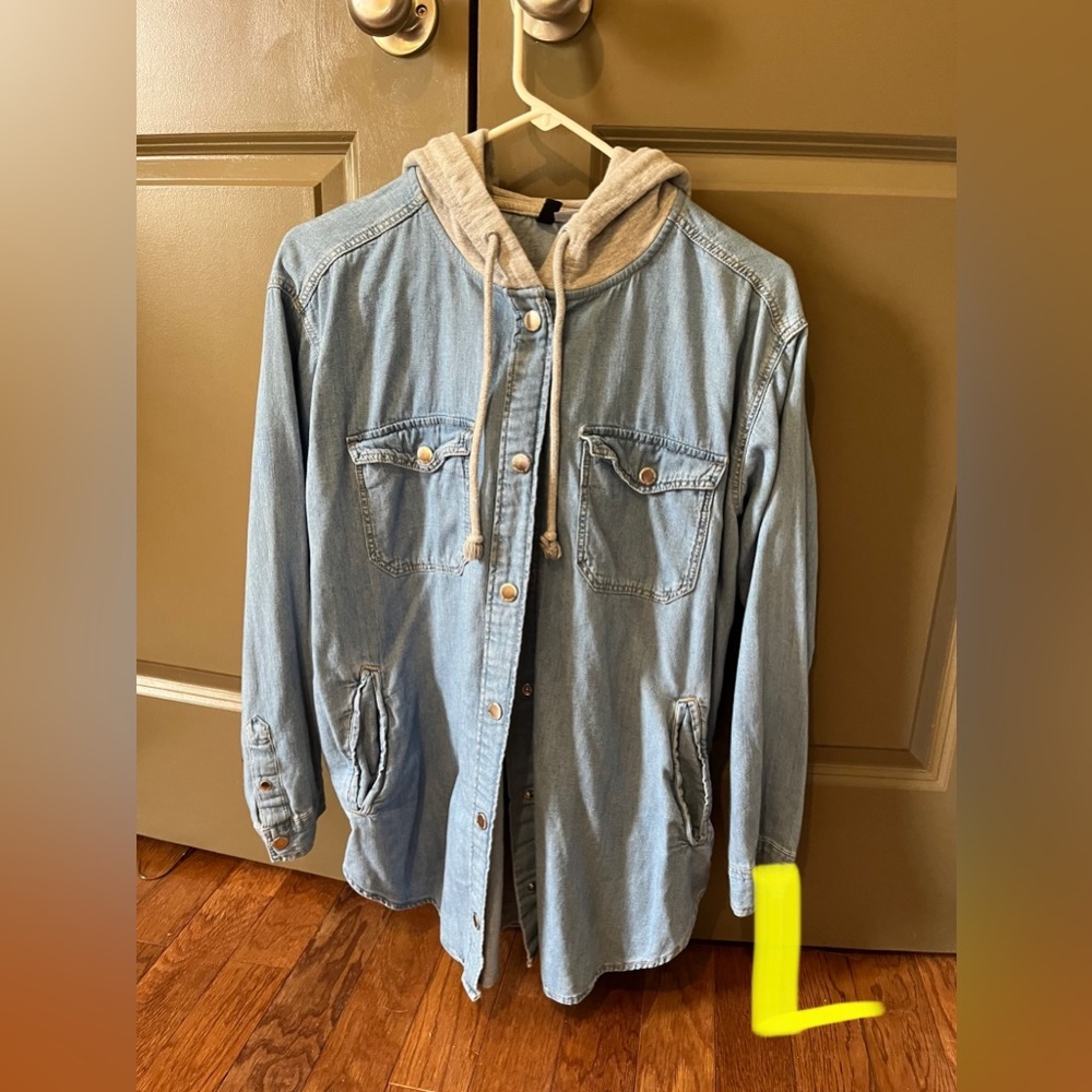 H&M Blue Jean button up